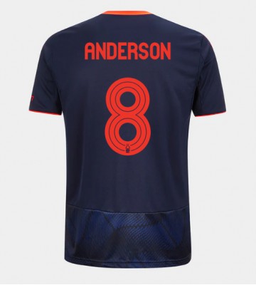 Nottingham Forest Elliot Anderson #8 Terza Maglia 2025-26 Manica Corta